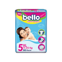 BELLO DIAPERS XXL 66PCS SIZE 5