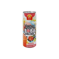 BEST DAY BOBA BUBBLE DRINK 320ML PEACH