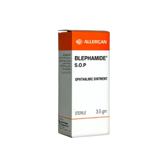 BLEPHAMIDE OINT 100/2MG 3.5GM