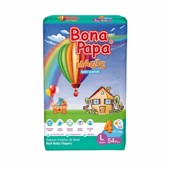 BONA PAPA DIAPERS MAGIC LARGE 54PCS