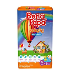 BONA PAPA DIAPERS MAGIC SMALL 48PCS