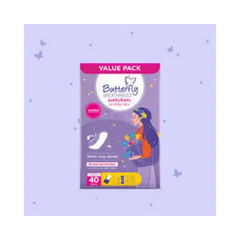 BUTTERFLY PADS BREATHABLES PANTYLINERS ULTRA THIN 40PCS