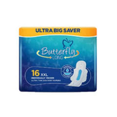 BUTTERFLY PADS ULTRA LONG NAPKINS 16S