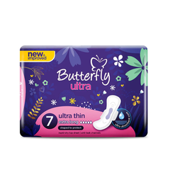 BUTTERFLY ULTRA PADS ULTRA THIN EXTRA LONG 7PCS