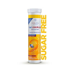 CAC 1000 TAB PLUS SMALL MANGO (SUGAR FREE)