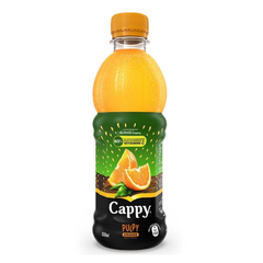 CAPPY PUPLPY ORANGE JUICE 350ML