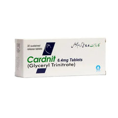 CARDNIT TAB 6.4MG