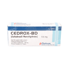 CEDROX TAB BD 500MG