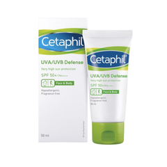 CETAPHIL UVA/UVB DEFENSE SPF50+/PA++++ 50ML