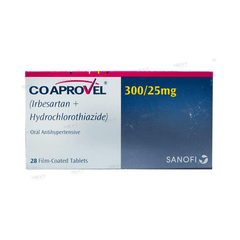 COAPROVEL TAB 300MG/25MG ***