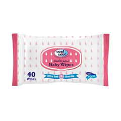 COOL & COOL BABY WIPES 40S