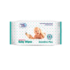 COOL & COOL BABY WIPES 64S SENSITIVE