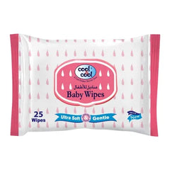 COOL & COOL BABY WIPES 25S