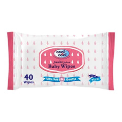 COOL & COOL BABY WIPES 40S