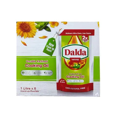 DALDA COOKING OIL 1LITRE STANDUP POUCH