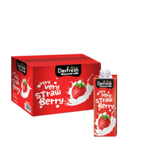 DAY FRESH FLAVOUR MILK 225ML STRAWBERRY 12S