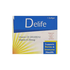 DELIFE CAP 200000IU STATE