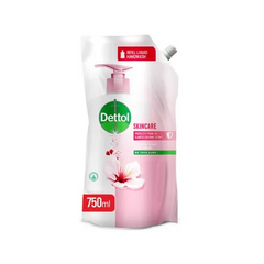 DETTOL HAND WASH SKINCARE POUCH 750ML