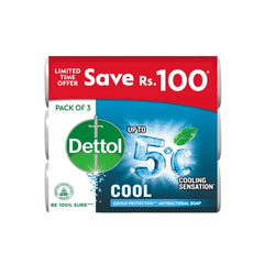 DETTOL SOAP 3PCS BUNDLE PACK 80GM COOL