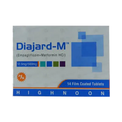 DIAJARD TAB M 12.5/500MG