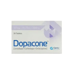 DOPACONE TAB 125/31.25/200MG