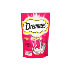 DREAMIES CAT FOOD 60GM TEMPTING BEEF
