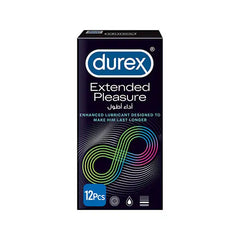 DUREX CONDOM 12 PCS EXTENDED PLEASURE