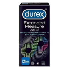DUREX CONDUM 12 PCS EXTENDED PLEASURE