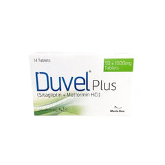 DUVEL TAB PLUS 50/1000MG