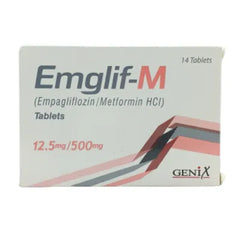 EMGLIF TAB M 12.5 1000MG 28S
