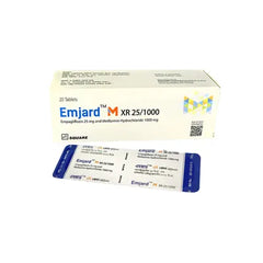 EMJARD TAB MXR 25 1000MG 14S