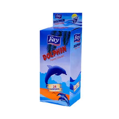 FAY TISSUE DOLPHIN POCKET TISSUE 24PCS