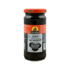FIGARO PITTED BLACK OLIVES 110/240G