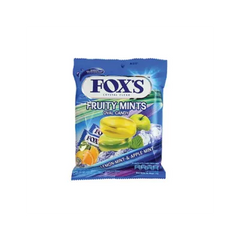 FOXS CANDY POUCH 125GM FRUITY MINTS