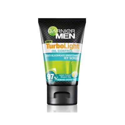 GARNIER MEN FACE WASH OIL CONTROL 100ML ICY SCRUB