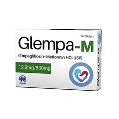 GLEMPA TAB M 12.5 850MG 14S