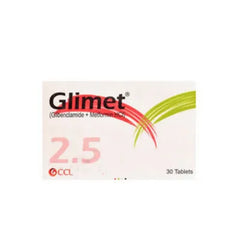 GLIMET TAB 2.5MG