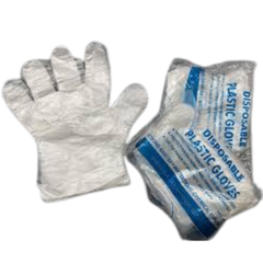 GLOVES PLASTIC DISPOSABLE