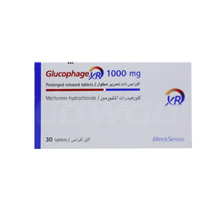 GLUCOPHAGE TAB XR 1000MG
