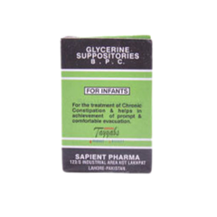 GLYCERIN SUPPOSITORIES ADULT (FREDGE ITEM) 37 ****