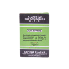 GLYCERIN SUPPOSITORIES INFANT (FREDGE ITEM) 37 ****