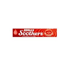 HALLS SOOTHERS 45GM STRAWBERRY
