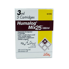 HUMALOG REFILL 25MIX CARTRIDGES (FREDGE ITEM) 5