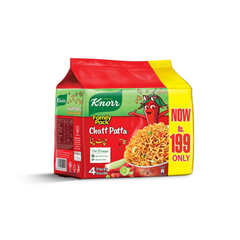 KNORR NOODLES 244GM FAMILY PACK 4S CHATPATTA