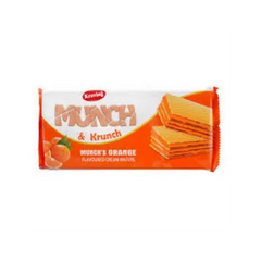 KRAVING MUNCH WAFERS 150GM ORANGE