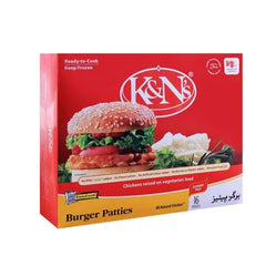 K&N CHICKEN BURGER PATTY 1070GM