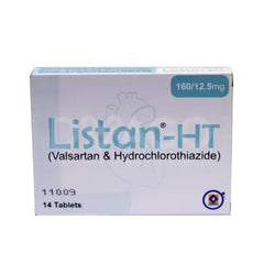 LISTAN TAB HT 160/12.5MG