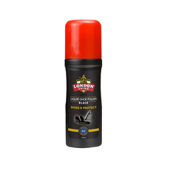 LONDON SHINE LIQUID SHOE POLISH 100ML BLACK