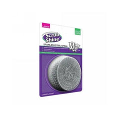 LONDON SHINE STAINLESS STEEL SPIRAL HANGER JUMBO 1PCS