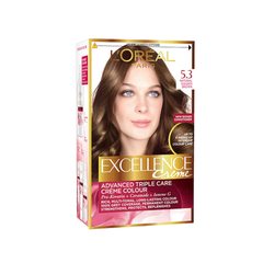 LOREAL EXCELLENCE HAIR COLOR 5.3 LIGHT GOLDEN BROWN